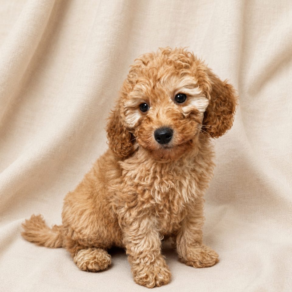 Betina chiot caniche abricot femelle