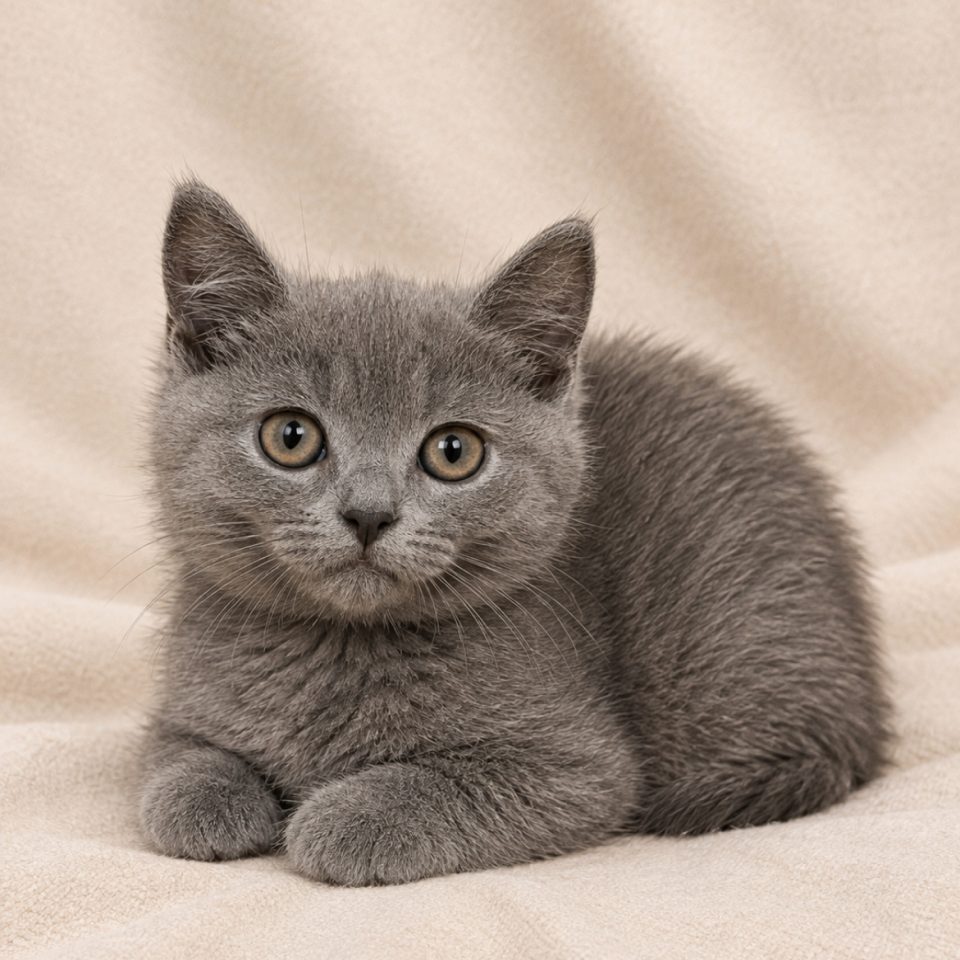 chartreux chaton mâle bleu à vendre Paris