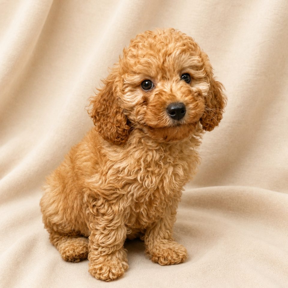 Bento Betina chiot caniche abricot femelle